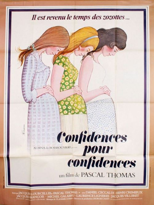Confidences pour confidences AFFICHE CINEMA ORIGINALE