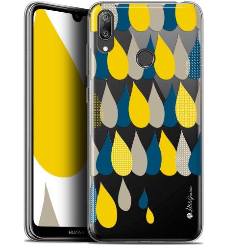 Coque Gel Huawei Y7 / Prime / Pro 2019 (6.26 ) Extra Fine Petits Grains ? - 3 Gouttes de Pluie