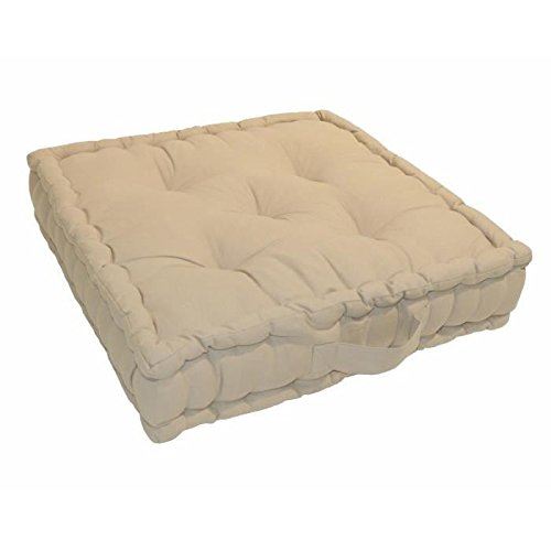 Coussin de sol Grand Format 100% Coton LIN
