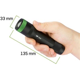 Lampe de poche (standard) KryoLights : Lampe stylo aluminium à LED 110lm /  3W - Avec pointeur laser