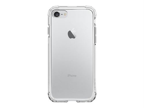 Spigen Crystal Shell - Achterzijde behuizing voor mobiele telefoon - polycarbonaat, thermoplastic polyurethaan (TPU) - kristalhelder - voor Apple iPhone 7