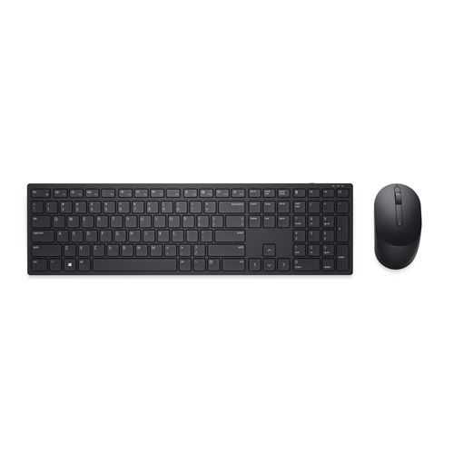 Non Communiqué Noir Dell Pro Keyboard And Mouse Km5221w - Ensemble Clavier Et Souris - Sans Fil - 2.4 Ghz - Azerty - Belge