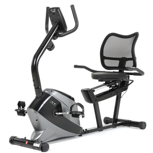 ISE Vélo d'Appartement Domestique avec Frein Magnétique, Capteurs de Pouls