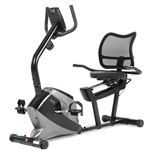 ISE Vélo d'Appartement Domestique avec Frein Magnétique, Capteurs de Pouls et Ecran LCD, 8 Niveaux Résistance SY-6825
