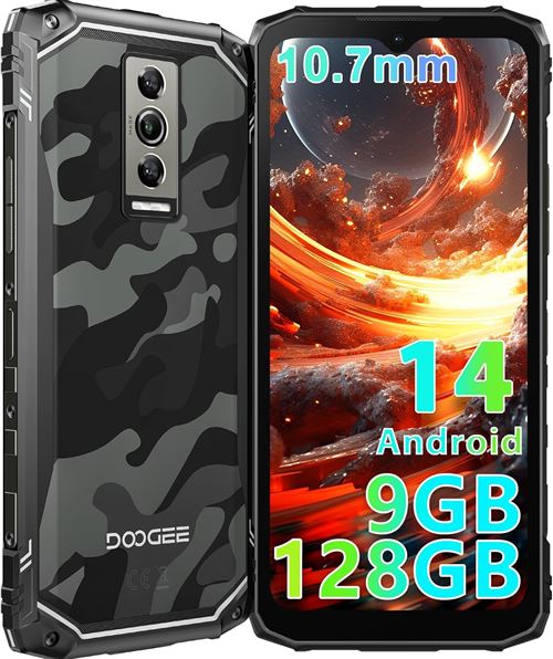 4G Smartphone DOOGEE Blade 10 6.56 128Go - Gris