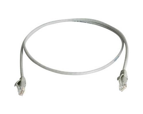 Telegärtner L00006A0323 RJ45 Câble réseau, câble patch CAT 6 U/UTP 25.00 m gris ignifuge, sans halogène