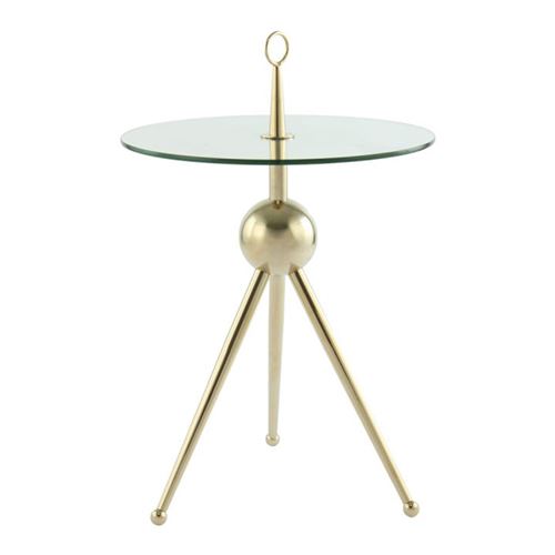 Non Communiqué Or Table D'appoint Design "Rodriga" 53Cm