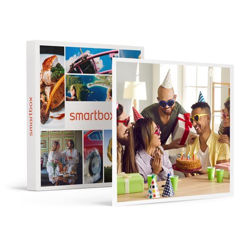 SMARTBOX - Coffret Cadeau Carte cadeau joyeux anniversaire - 10 €-Multi-thèmes