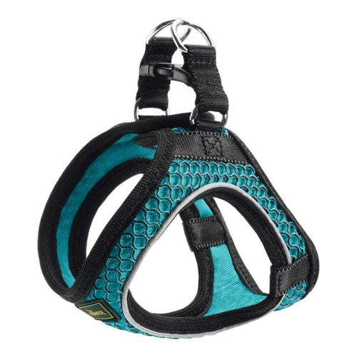 Harnais Pour Chien Hunter Hilo-Comfort Turquoise Taille S (42-48 Cm)