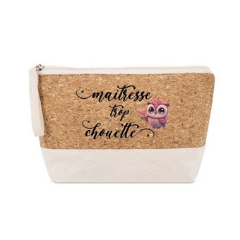 Trousse à Maquillage Personnalisable Avec Prénom – Réf. 04, Toile/polyester, Fermeture éclair