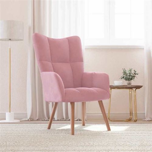 Vidaxl Rose Chaise De Relaxation - Image 3