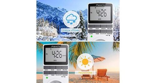 Programmable Minuteur Prise Electrique avec LCD Affichage