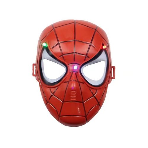 0€01 sur Masque Halloween Super héros Spiderman Rouge 21*16.5cm - Masque  de déguisement - Achat & prix