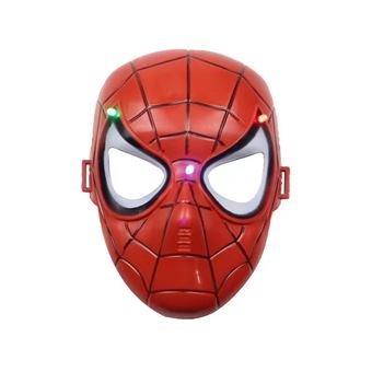 Rouge Spiderman Masque Halloween Costume Cosplay Balaclava Hood Adult Kids  (noir / rouge) Haute Qualité