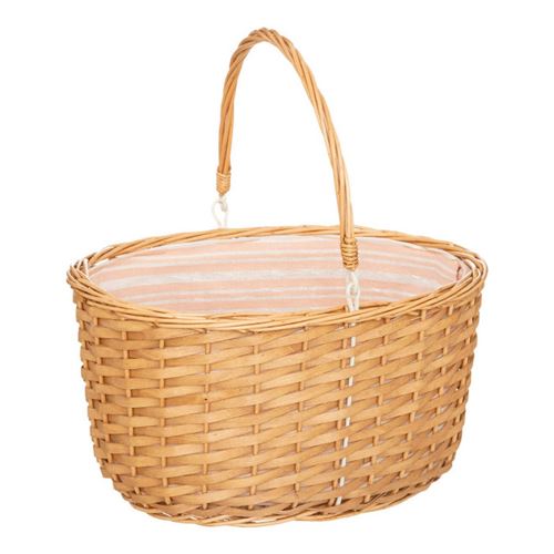 Non Communiqué Beige Atmosphera For Kids - Lot De 3 Paniers De Pique-Nique Enfant "Summer" 36Cm