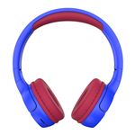 Casque Bluetooth 5.1 pour Enfant avec Micro, Autonomie 8h, Akashi - Bleu /  Rouge - Français