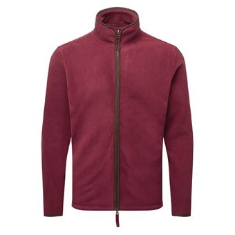 Premier - Veste polaire manches longues - Homme - PR823 - rouge bordeaux - taille:L - 1