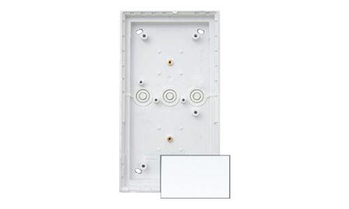 MOBOTIX Double On-wall Housing - Montage de boîtier de caméra - montable sur mur - blanc