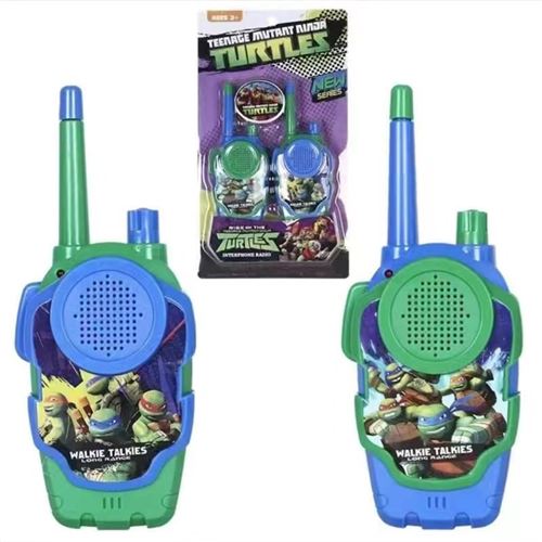Talkie Walkie Enfants Turtles Vert 30.5x21x4