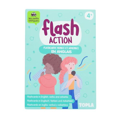 Flashcards sur les verbes, les adjectifs et adverbes pour apprendre