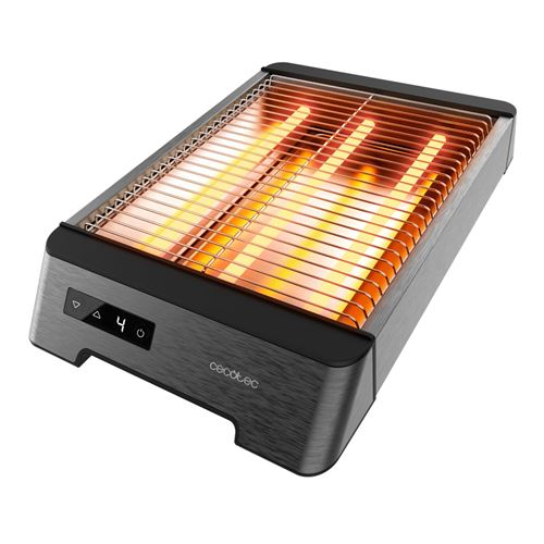 Grille-Pain Horizontal Plat Cecotec Niceslice 1000W Gris - 03275