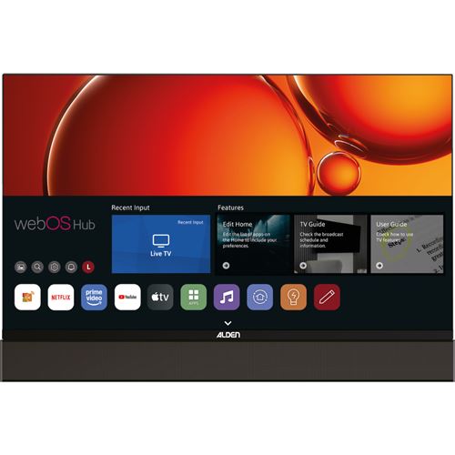 Téléviseur 22 SMART WebOS TV Barre de Son intégrée
