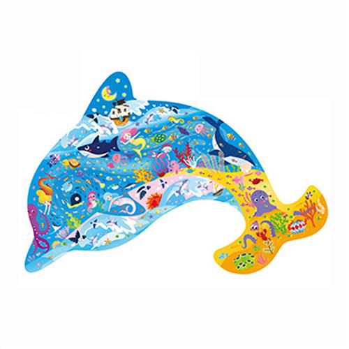 Puzzle pour Enfants VORMOR 383 Pièces Jeu de Puzzle Créatif - Dauphin