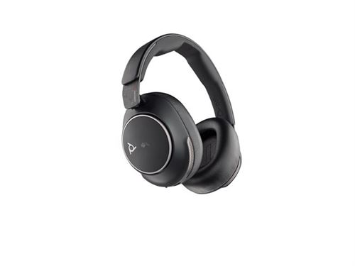 HP Poly Voyager Surround 80-M Uc - Voyager Surround 80 Series - Micro-Casque - Circum-Aural - Bluetooth - Sans Fil - Usb-C Via Un Adaptateur Bluetooth - Noir - Certifié Pour Microsoft Teams
