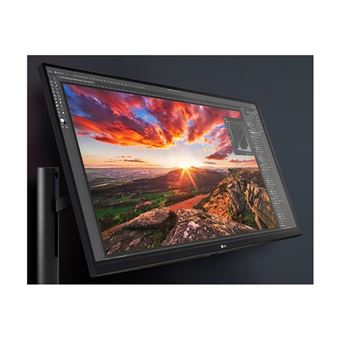 LG UltraFine Ergo 32UN880K-B - Écran LED - 32" (31.5" visualisable) - 3840 x 2160 4K UHD (2160p) @ 60 Hz - IPS - 350 cd/m² - 1000:1 - HDR10 - 5 ms - 2xHDMI, DisplayPort, USB-C - haut-parleurs