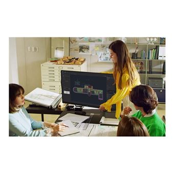 LG UltraFine Ergo 32UN880K-B - Écran LED - 32" (31.5" visualisable) - 3840 x 2160 4K UHD (2160p) @ 60 Hz - IPS - 350 cd/m² - 1000:1 - HDR10 - 5 ms - 2xHDMI, DisplayPort, USB-C - haut-parleurs