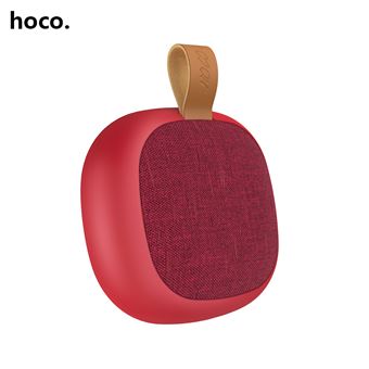 Enceinte Bluetooth Portable HOCO BS31 Mini Support Carte TF-Rouge - 1