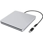 Lecteur CD DVD externe USB C CD DVD graveur/graveur fente - Temu