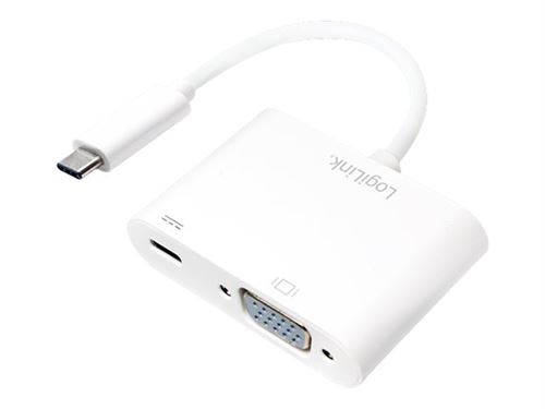 Non Communiqué Logilink - Adaptateur Vidéo Externe - Usb-C - Vga