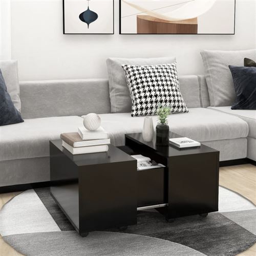 Vidaxl Noir Table Basse 806859 - Image 3
