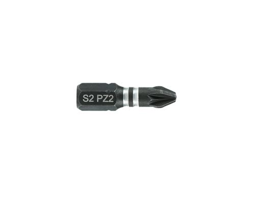 Boite de 25 embouts à choc PZ2 longueur 25 mm - HANGER - 133028