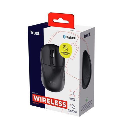 Trust Primo Bluetooth Maus - Schwarz