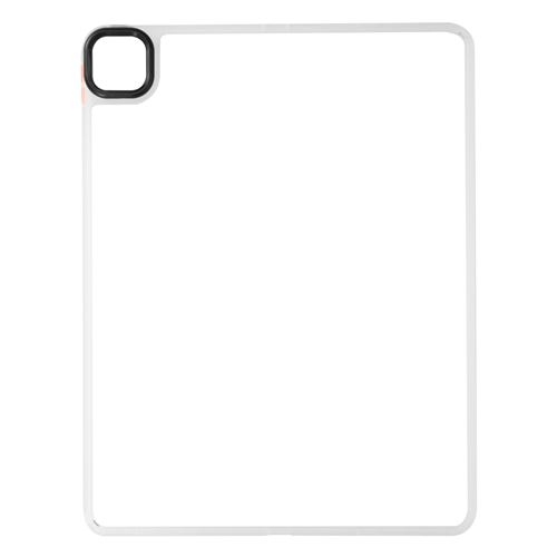Avizar Coque iPad Pro 12.9 Antichoc avec dos en plexiglass Blanc