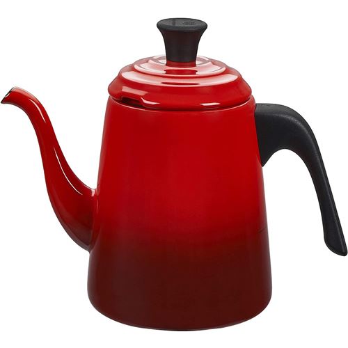 Bouilloire Barista 0.7L Cerise - Le Creuset - Rouge - Acier