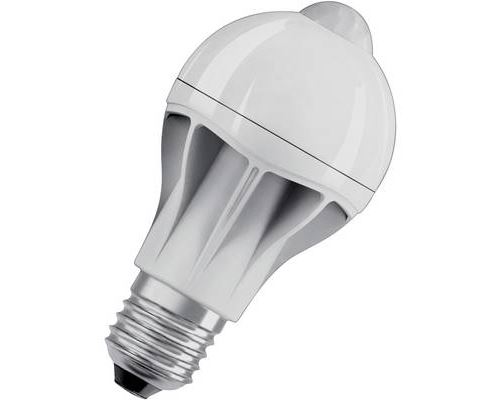 Ampoule LED E27 8,8W 2&nbsp;700K d&eacute;tecteur de mouvement