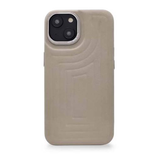 Decoded Beige Coque Pour Iphone 14 Plus Compatible Magsafe En Cuir - Neuf - Image 2