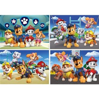 Pack ou Lot de 5 marionnettes de doigts de la Pat Patrouille Pack ou Lot de 5 marionnettes de doigts de la Pat Patrouille