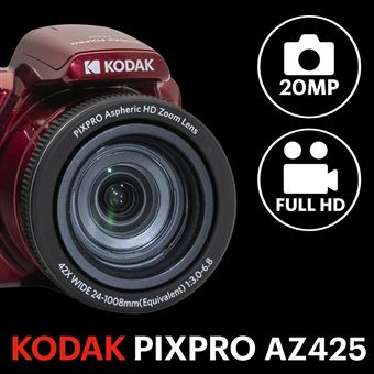 Appareil photo bridge Kodak Pixpro Astro Zoom AZ425 Rouge