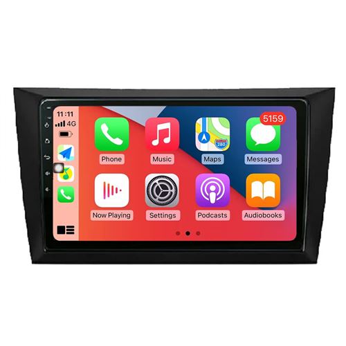 Autoradio CarPlay RoverOne Android 2Go RAM 32Go ROM GPS Bluetooth pour Volkswagen VW Golf 6 2008 - 2016