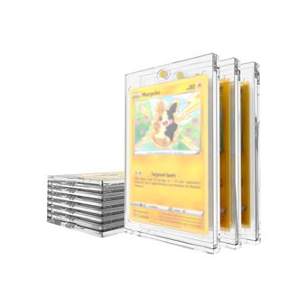 Aplatisseur De Cartes Acrylique - Correcteur De Courbure, Portable, Pour Collectionneurs, Format 12.5x10.5cm - 4