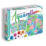 SentoSphère AQUARELLUM GLAMOUR GIRLS - Kit Peinture Magique Aquarellable - Dès 7 Ans - Fabriqué En France - Multicolore
