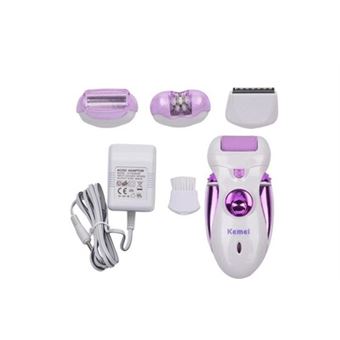 Multifonction epilateur&tondeuse &pédicure &rasoir femme tête remplaçable - 1