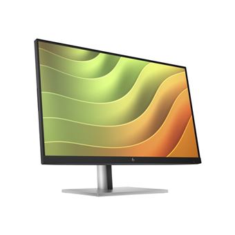 HP E24u G5 - E-Series - écran LED - 23.8" (23.8" visualisable) - 1920 x 1080 Full HD (1080p) @ 75 Hz - IPS - 250 cd/m² - 1000:1 - 5 ms - HDMI, DisplayPort, USB-C - tête noire, noir et argent (support)