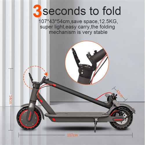 Accoudoir Enfant Pour Scooter Électrique - Poignée Grip Bar Trotinette Enfants