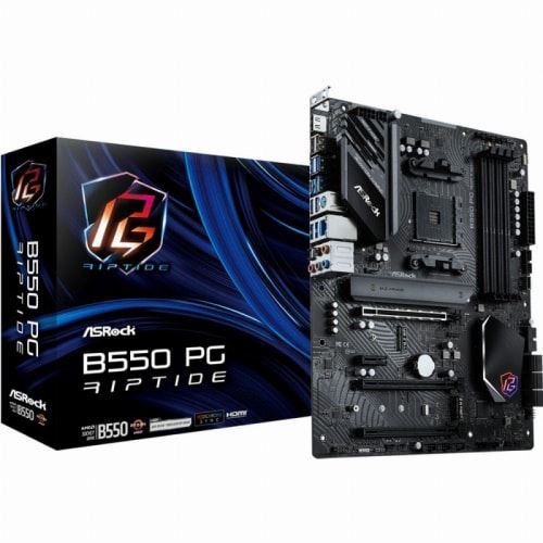 Asrock B550 PG Riptide AMD B550 Emplacement AM4 ATX - Image 3