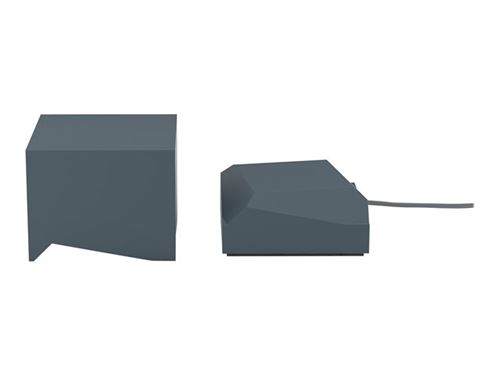 ZENS MANU QUBE - Bloc de charge sans fil/banque d énergie - 10400 mAh - 10 Watt - Fast Charge - bleu